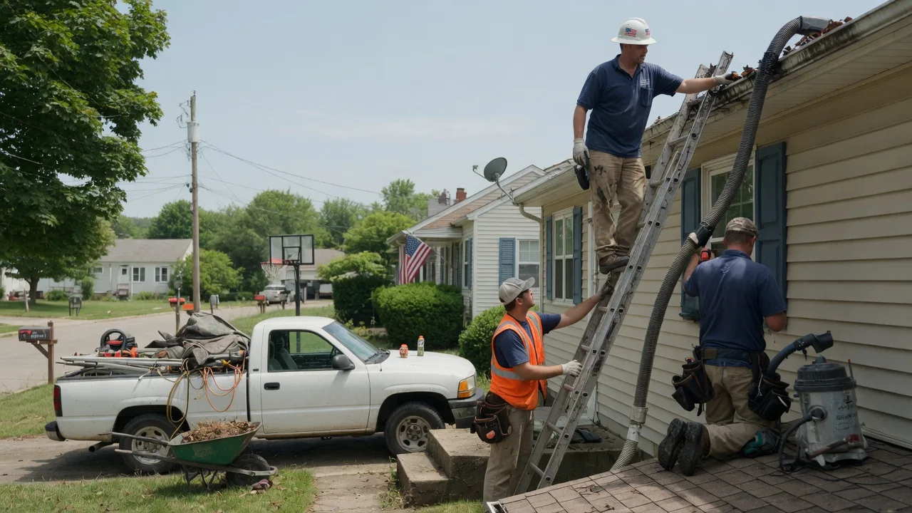 Gutter Installation in Yoder, IN near me
